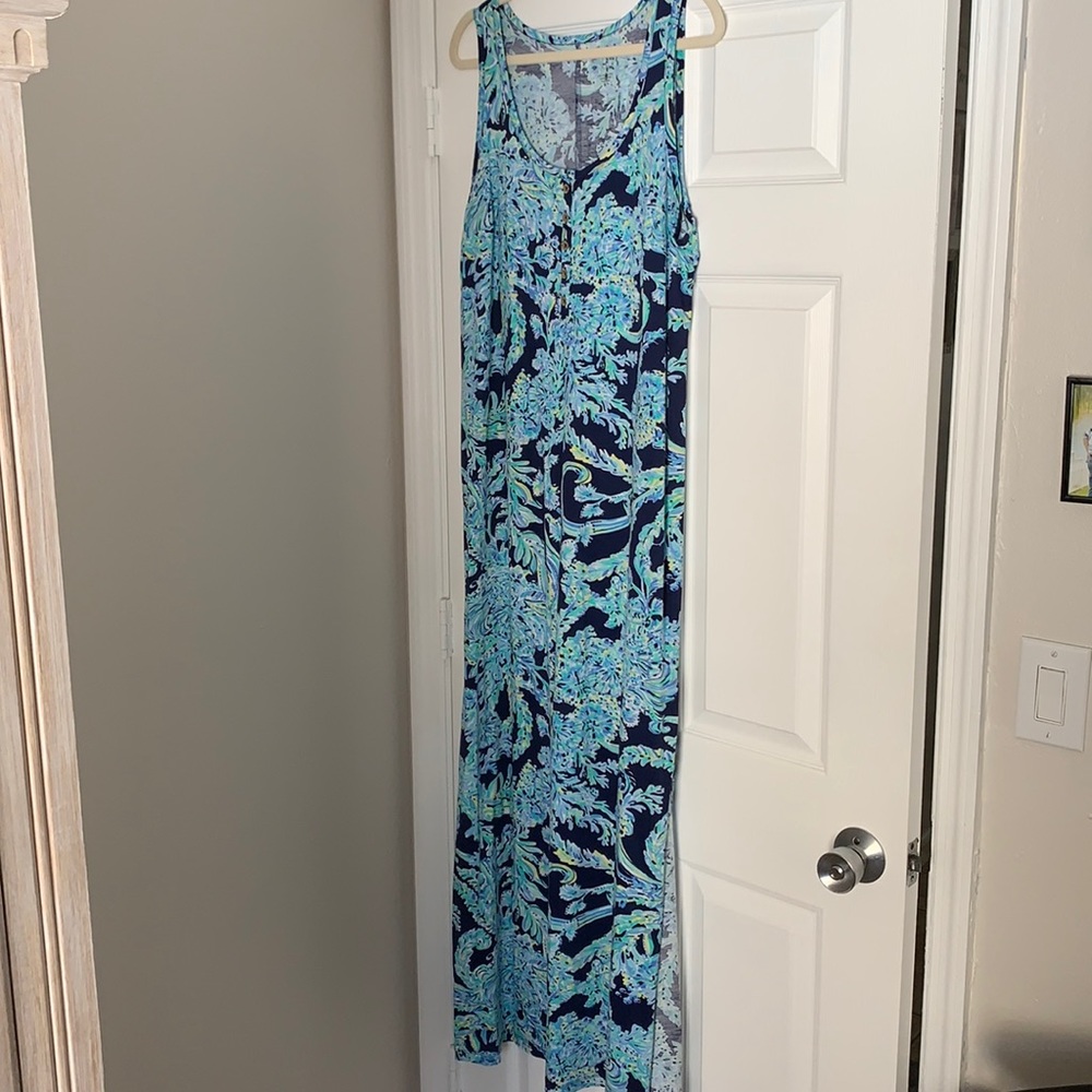Lilly Pulitzer Merrill Maxi Dress XL